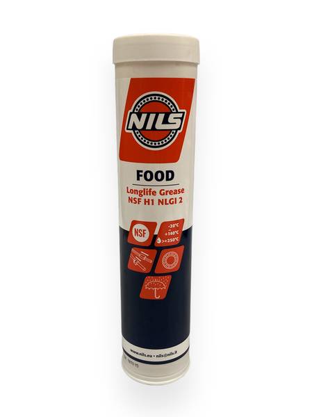 NILS FOOD GRADE GREASE NSF-H1 (NLGI 2) 380g CARTRIDGE