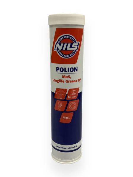 NILS POLION LONG LIFE MoS2 EP GREASE (NLGI 1) 400g CARTRIDGE